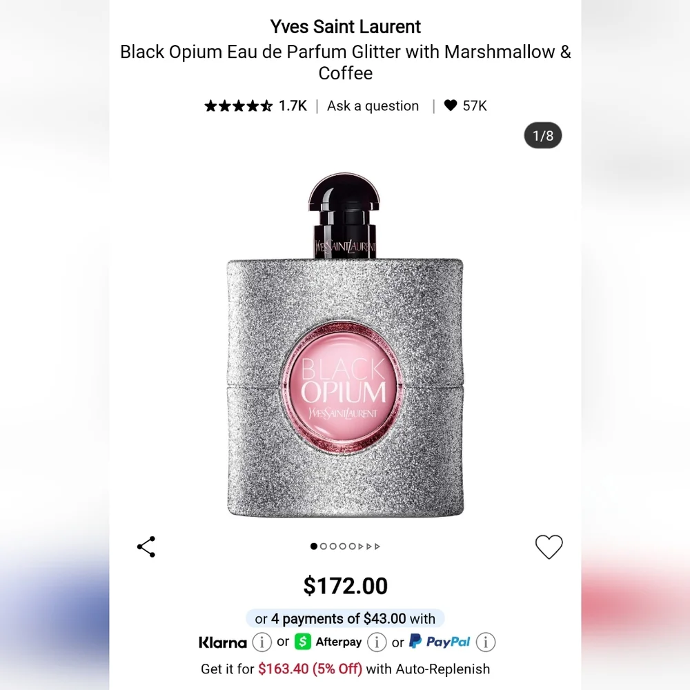 YSL Black Opium, Libre Lot